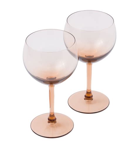 prada red wine|Set of two crystal red wine glasses .